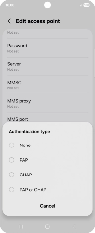 Press PAP. Press PAP.