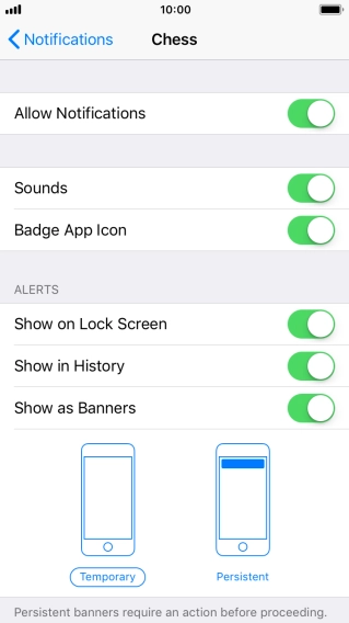 Press the indicator next to Press the indicator next to