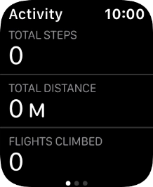 Hard press the screen and follow the instructions on the screen to see an activity summary for the current week or to adjust the daily activity goal. Hard press the screen and follow the instructions on the screen to see an activity summary for the current week or to adjust the daily activity goal.