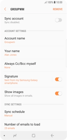 Press the indicator next to Press the indicator next to