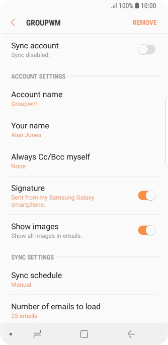 Press the indicator next to Press the indicator next to
