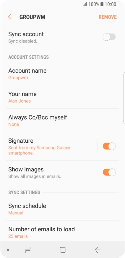 Press the indicator next to Press the indicator next to