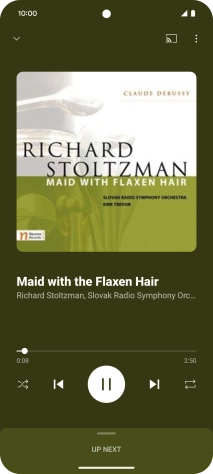 Press arrow right to go to the next audio file. Press arrow right to go to the next audio file.