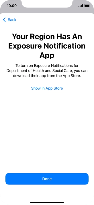 Press Show in App Store and follow the instructions on the screen to download and install the app. Press Show in App Store and follow the instructions on the screen to download and install the app.
