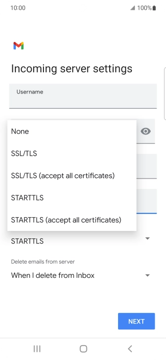 Press None. Press None.