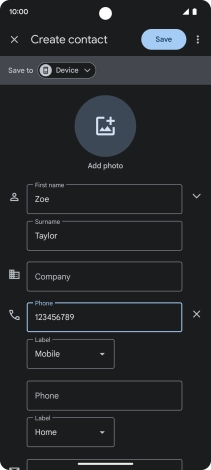 Press Save. Press Save.