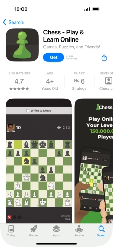 Press Get and follow the instructions on the screen to install the app. Press Get and follow the instructions on the screen to install the app.