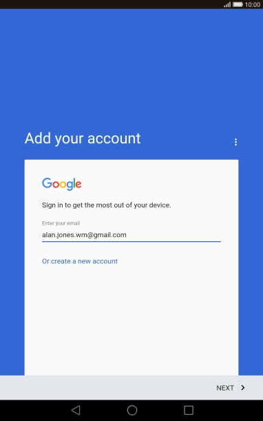 Press NEXT. Press NEXT.