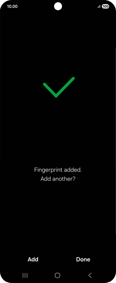 Press Done. Press Done.