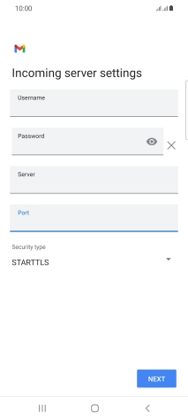 Press the drop down list below Press the drop down list below