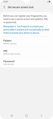 Press the required phone lock code and follow the instructions on the screen to create an additional phone lock code. Press the required phone lock code and follow the instructions on the screen to create an additional phone lock code.