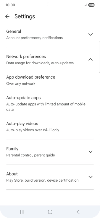 Press Auto-update apps. Press Auto-update apps.