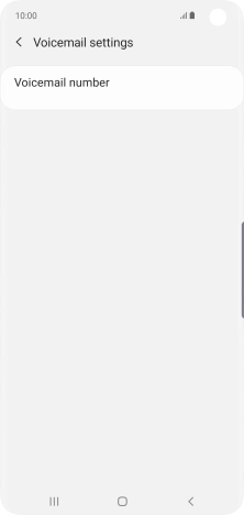 Press Voicemail number. Press Voicemail number.