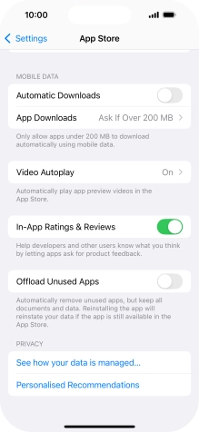 Press the indicator next to Press the indicator next to