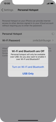 If Wi-Fi is turned off, press Turn on Wi-Fi and Bluetooth. If Wi-Fi is turned off, press Turn on Wi-Fi and Bluetooth.