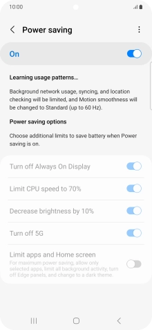 Press the Home key to return to the home screen. Press the Home key to return to the home screen.