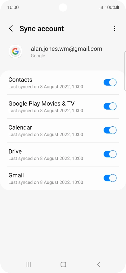 Press the Home key to return to the home screen. Press the Home key to return to the home screen.