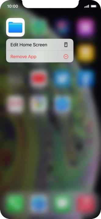 Press Remove App. Press Remove App.