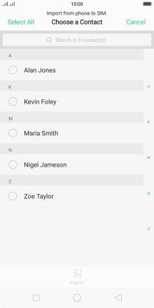 Press Select All. Press Select All.