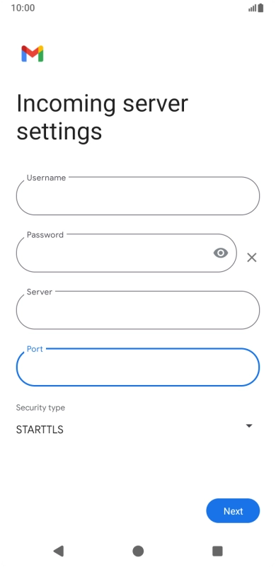 Press the drop down list below Press the drop down list below