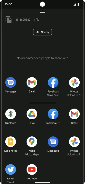 Press Drive. Press Drive.