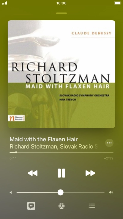 Press arrow right to go to the next audio file. Press arrow right to go to the next audio file.