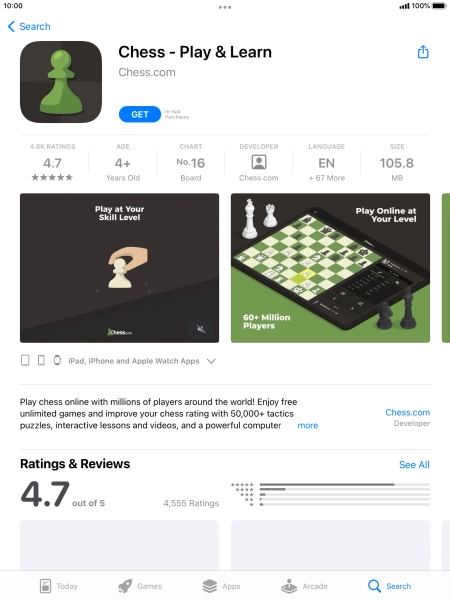 Press GET and follow the instructions on the screen to install the app. Press GET and follow the instructions on the screen to install the app.