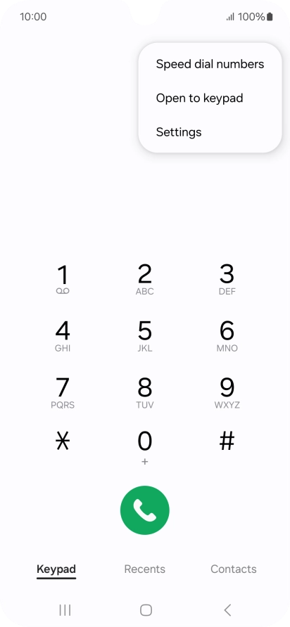 Press Settings. Press Settings.
