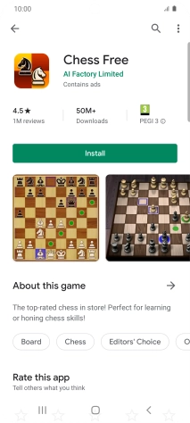 Press Install and follow the instructions on the screen to install the app. Press Install and follow the instructions on the screen to install the app.