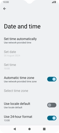 Press the Home key to return to the home screen. Press the Home key to return to the home screen.