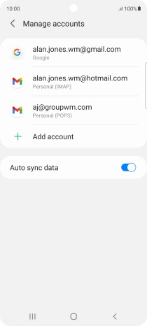 Press the indicator next to Press the indicator next to
