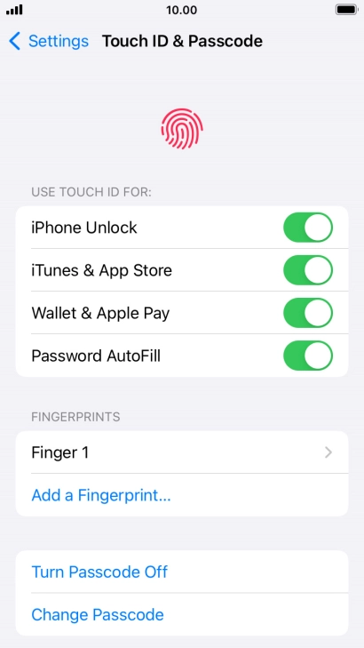 Press the indicators next to the required settings to turn them on or off. Press the indicators next to the required settings to turn them on or off.