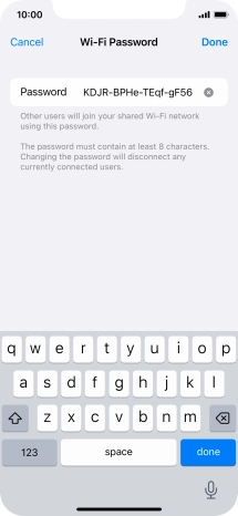 Press Done. Press Done.