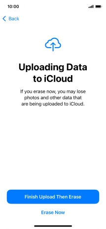 Press Erase Now. Press Erase Now.