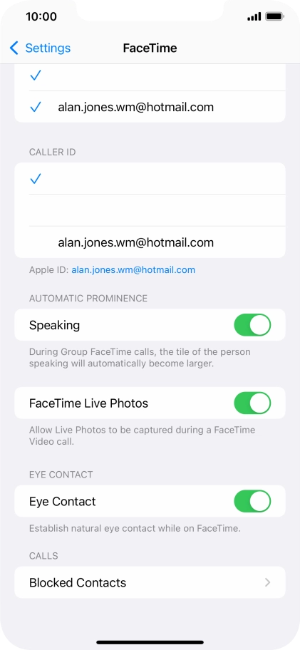 Press the indicator next to Press the indicator next to