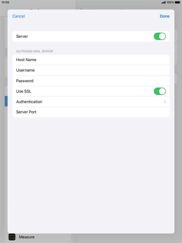 Press the indicator next to Press the indicator next to