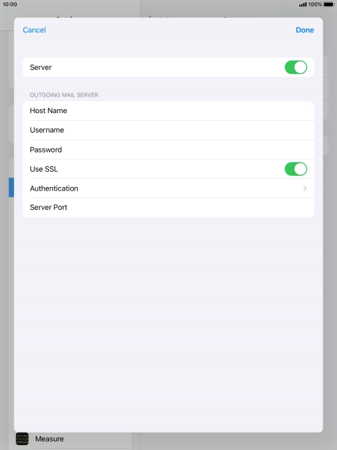 Press the indicator next to Press the indicator next to
