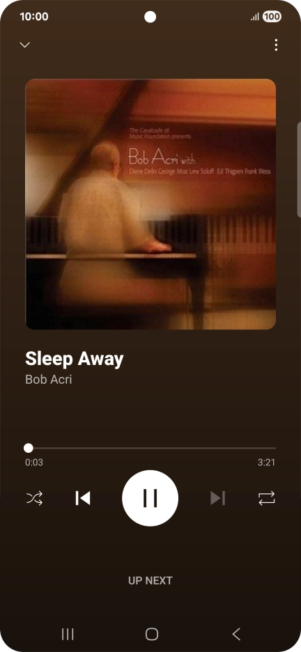 Press arrow right to go to the next audio file. Press arrow right to go to the next audio file.