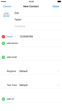 Press Done. Press Done.