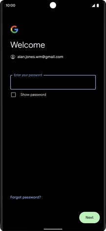 Press the field below Press the field below