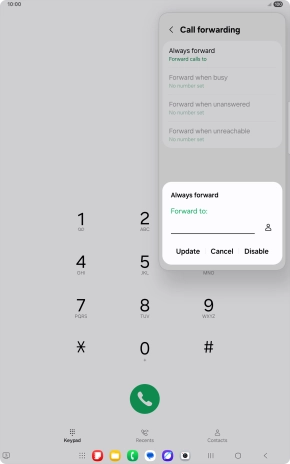 Press Disable. Press Disable.