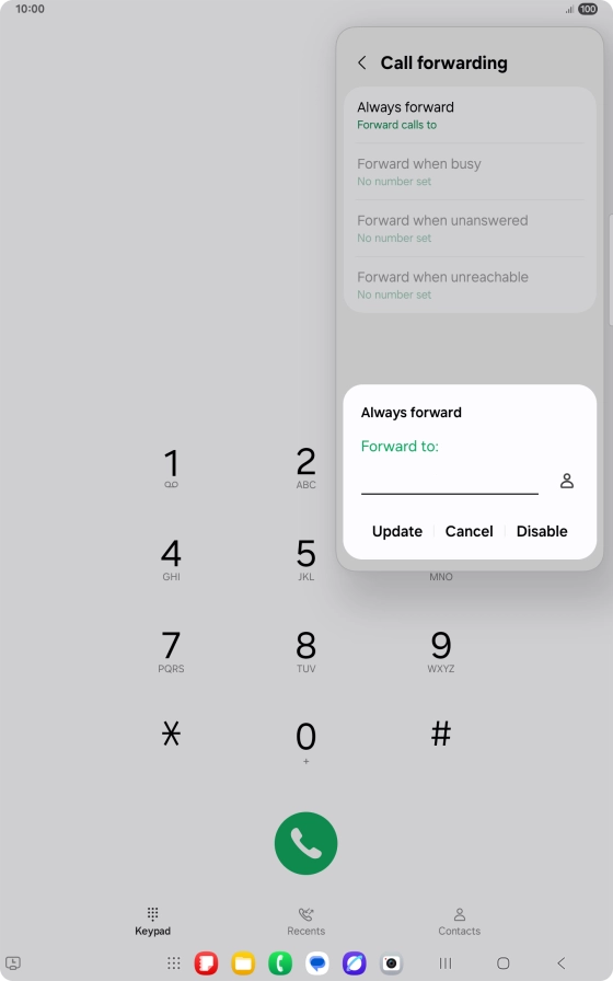 Press Disable. Press Disable.