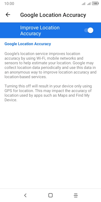 If you press the indicator next to If you press the indicator next to