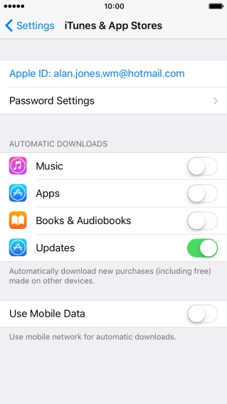 Press the Home key to return to the home screen. Press the Home key to return to the home screen.