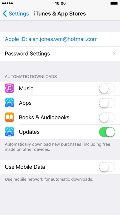 Press the Home key to return to the home screen. Press the Home key to return to the home screen.