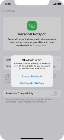 If Wi-Fi is turned on, press Wi-Fi and USB Only. If Wi-Fi is turned on, press Wi-Fi and USB Only.