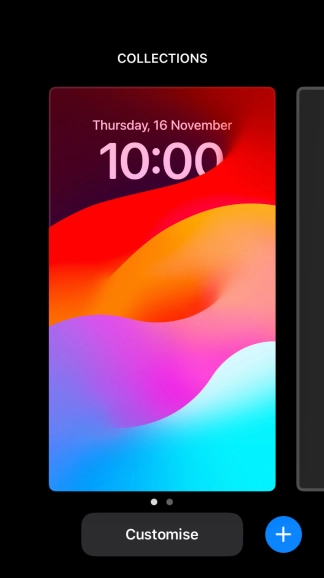 Press the add icon. Press the add icon.