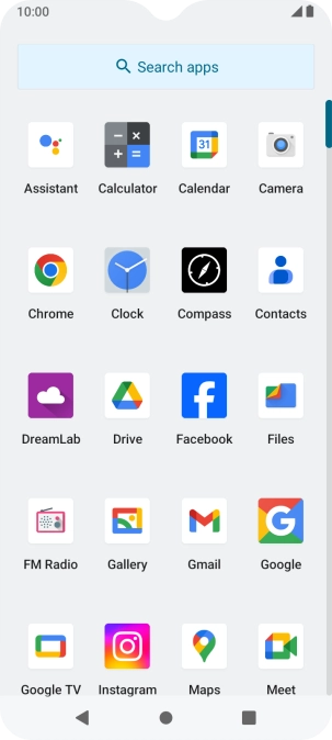 Press Gallery and go to the required folder. Press Gallery and go to the required folder.