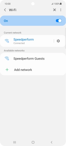 Press the Home key to return to the home screen. Press the Home key to return to the home screen.
