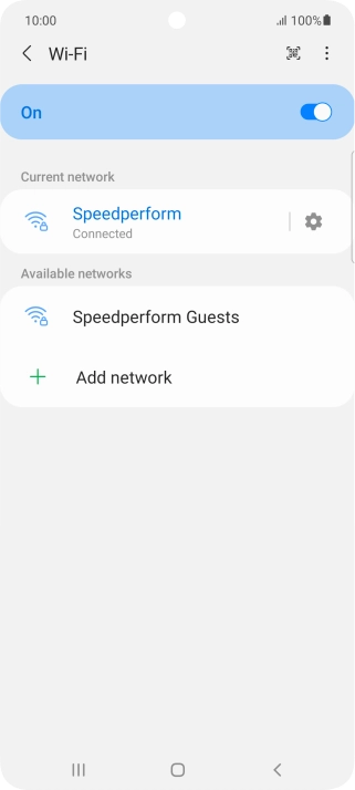 Press the Home key to return to the home screen. Press the Home key to return to the home screen.